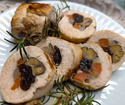 鶏肉の恵方巻グリル