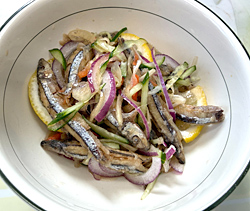 わかさぎの南蛮漬け